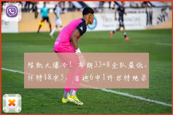 绿凯大爆冷！布朗33+8全队最低，怀特18中5，吉迪6中1许尔特绝杀